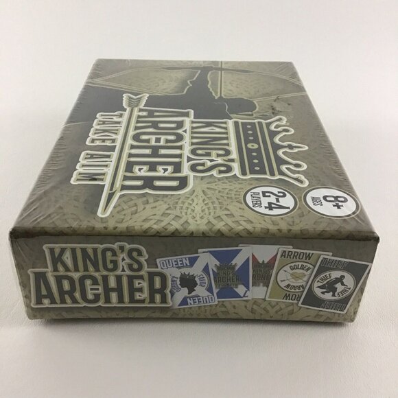 King Archer Take Aim Card Game Strategy Family Fun 2017 Topside Games New - Picture 5 of 6